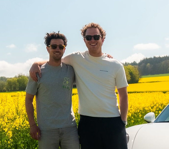 Het team van RW Rentals, Roy en Wout